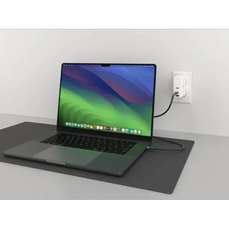 Targus HyperJuice 240 W USB-C Kabel, 1 m Silikon, rotierbar und verwicklungssicher, schwarz – Bild 9