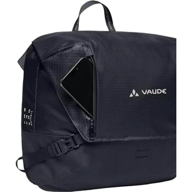 Vaude CityMessenger Aktentasche, Laptop-Tasche für 37 cm Geräte, 100% Polyethylen, schwarz – Bild 6