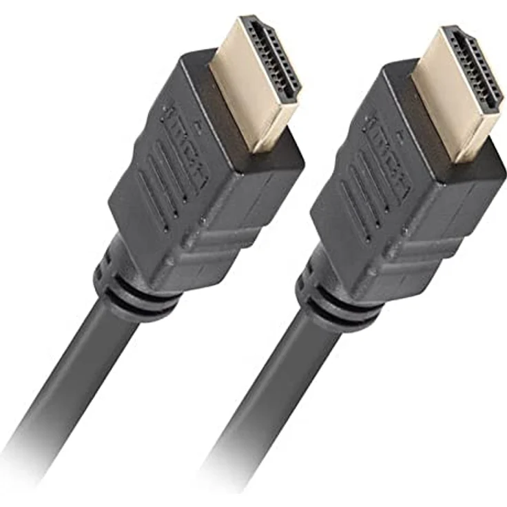 Lanberg HDMI-Kabel CA-HDMI-11CC-0010-BK, Male/Male, 4K Auflösung bis 2160P, 30Hz, 1 Meter, schwarz – Bild 3