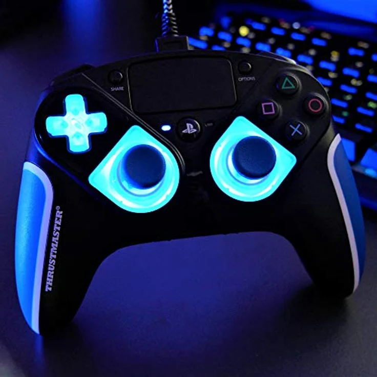 Thrustmaster eSwap X Led Blue Crystal Pack, Hintergrundbeleuchtete Controller Module – Bild 4