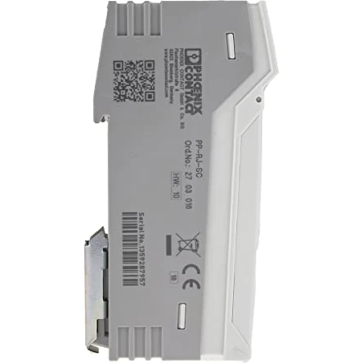 PHOENIX CONTACT PP-RJ-SC Patch-Panel, Grau, RJ45-Buchse auf Schraubklemmen, 10/100/1000 MBit/s, Tragschienenadapter, IP20, schirmkontaktierung mit Zugentlastung, erweiterter Temperaturbereich -40 °C bis +75 °C – Bild 5