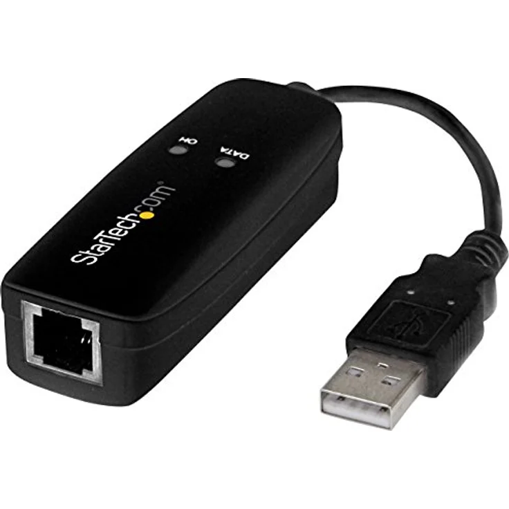 StarTech.com 56K USB Einwahl und Fax Modem - V.92 - Extern - Hardwarebasierend - USB Modem - 56kbit Modem - 14.4kbit Fax – Bild 4