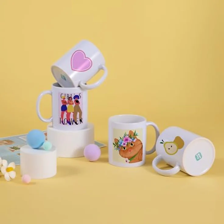 Loklik Auto Tumbler Heat Press, Heizpresse für personalisierte Tassen und Becher, weiß – Bild 8