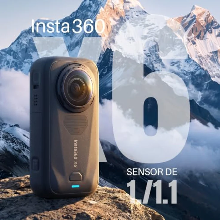 Insta360 X6 Standard Bundle, Action Cam, Schwarz – Bild 9