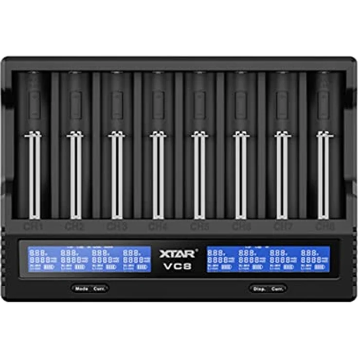 Xtar Ladegeräte VC8 für Li-Ion & Ni-MH Akkus – Bild 2