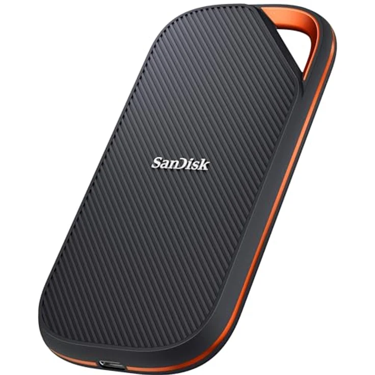 SanDisk Extreme PRO mit USB4 2 TB Portable SSD, bis zu 3.800 MB/s Lesegeschwindigkeit, IP65, Silikonhülle & Aluminiumgehäuse – Bild 4