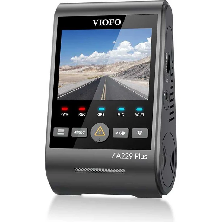 VIOFO A229 Plus 1CH Dashcam mit Sony STARVIS 2 IMX675 Sensoren, 2,5x größerem Dynamikbereich und 2K-Quad-HD-Auflösung