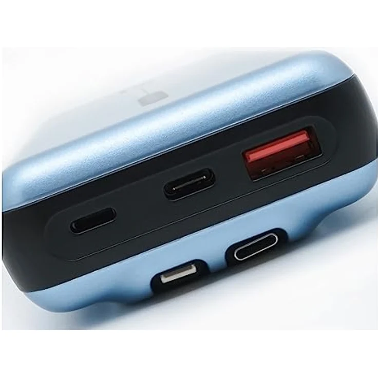 PATONA Premium POWERBANK STARK 1.0 PD65W 20000mAH, USB-C Lightning CONNEKTOR MIT 2 INTEGRIERTEN LADEKABEL – Bild 3