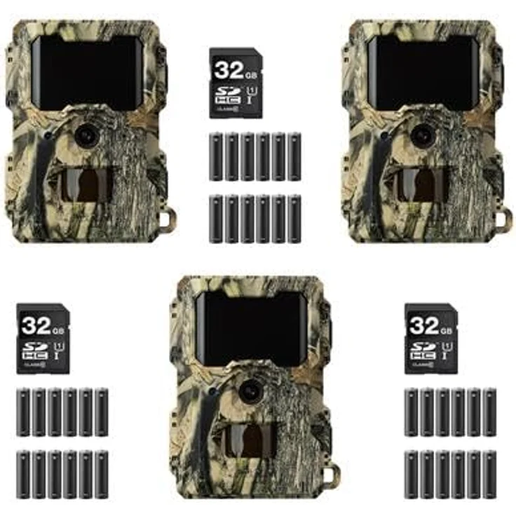 DÖRR Überwachungskamera Snapshot Mini 5.0 Pro (Ready to Use 3-er Set) in Schwarz, 5MP Bilder, Full HD Videos, Infrarotblitz 940nm – Bild 4