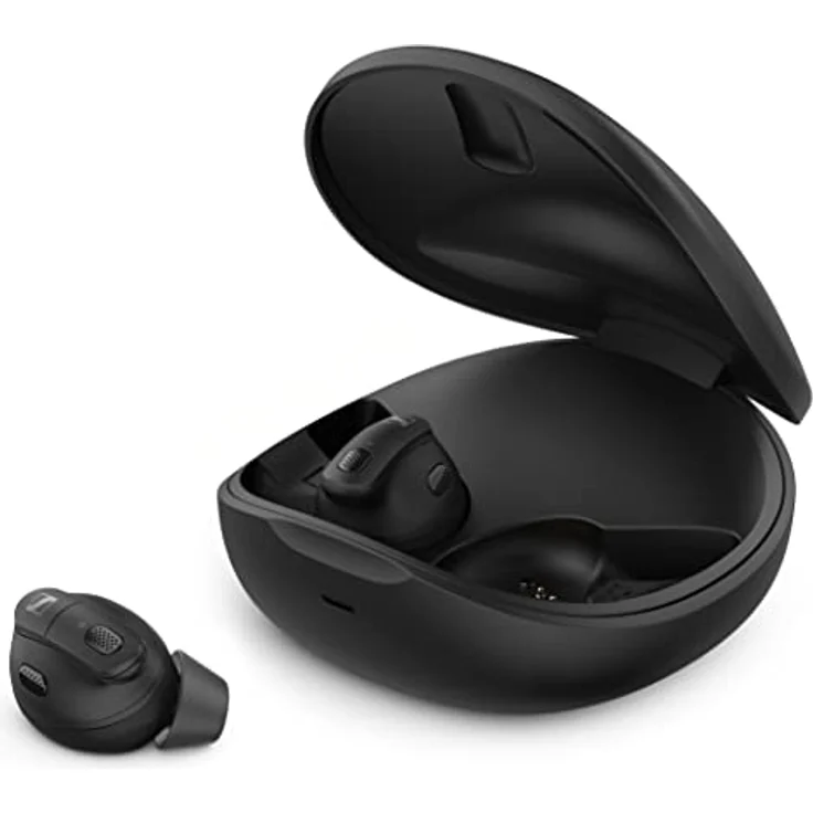 Sennheiser Conversation Clear Plus - True Wireless Bluetooth Hörlösung mit Sprachanhebung und aktiver Geräuschunterdrückung (ANC) - Schwarz – Bild 1