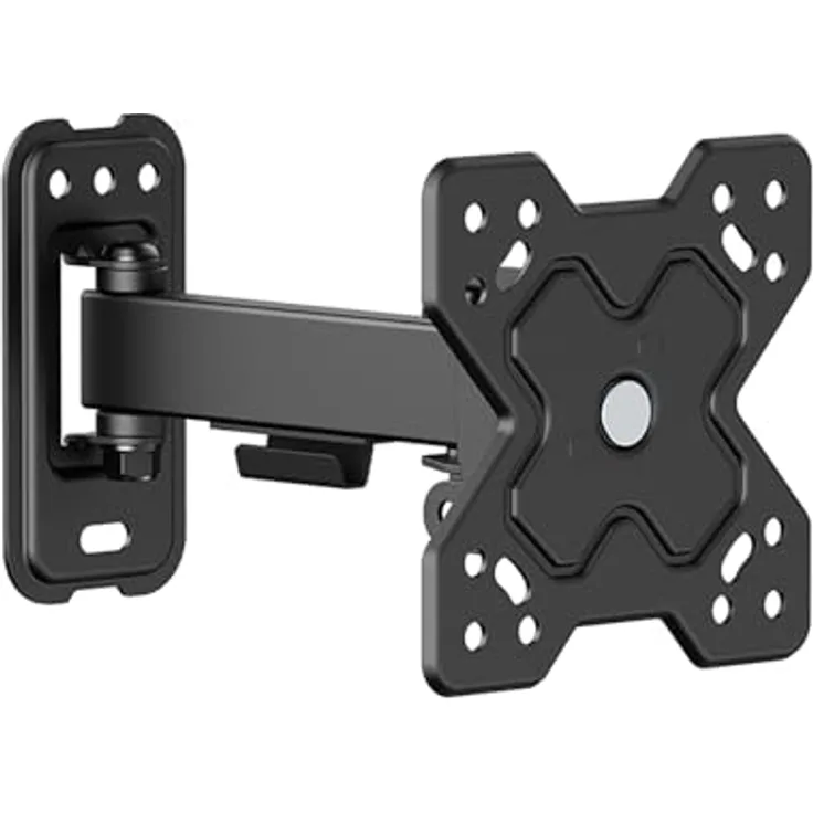 VALUE TV-Wandhalterung mit 2 Drehpunkten für 13-32 Zoll Bildschirme, Tragkraft bis 20 kg, VESA 75x75 und 100x100