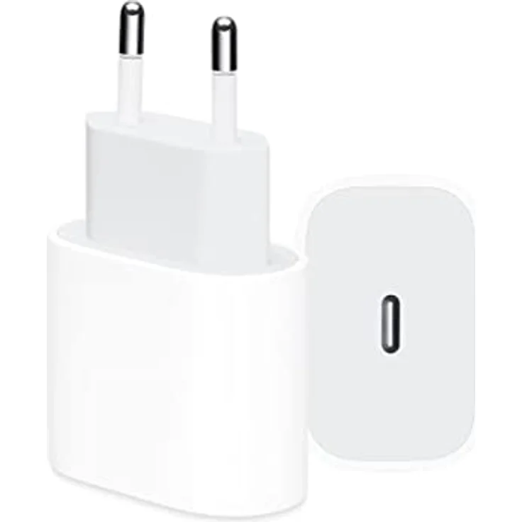 Ventarent Device Refreshing + Leasing Schnell Ladegerät USB C 20W Kompatibel Mit iPhone 13 Mini 13 Pro 12 11 X SE 8 7 Adapter PD in Weiß – Bild 1