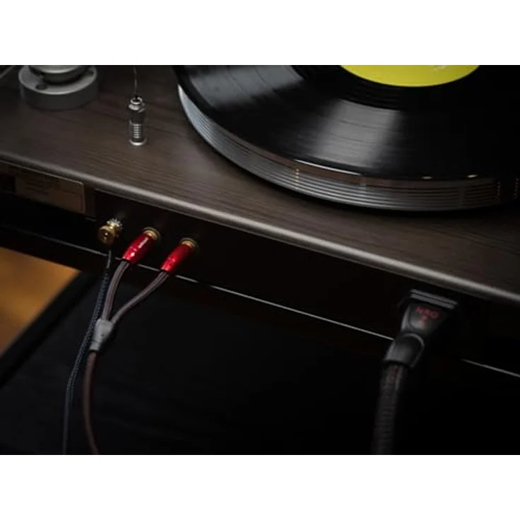 AudioQuest 2m Red River RCA Audiokabel Schwarz - Audiokabel (Cinch, Cinch, 2m, Schwarz) – Bild 3