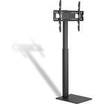 Xantron® Universal TV Ständer 37-75 Zoll/VESA 200x200-600x400 / Höhenverstellbarer, drehbarer TV Standfuß mit Kabelmanagement/Fernseher Standfuss bis 40kg, Schwarz