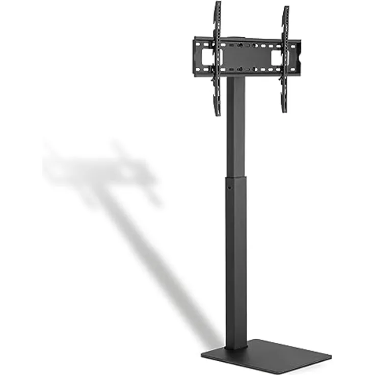Xantron® Universal TV Ständer 37-75 Zoll/VESA 200x200-600x400 / Höhenverstellbarer, drehbarer TV Standfuß mit Kabelmanagement/Fernseher Standfuss bis 40kg, Schwarz