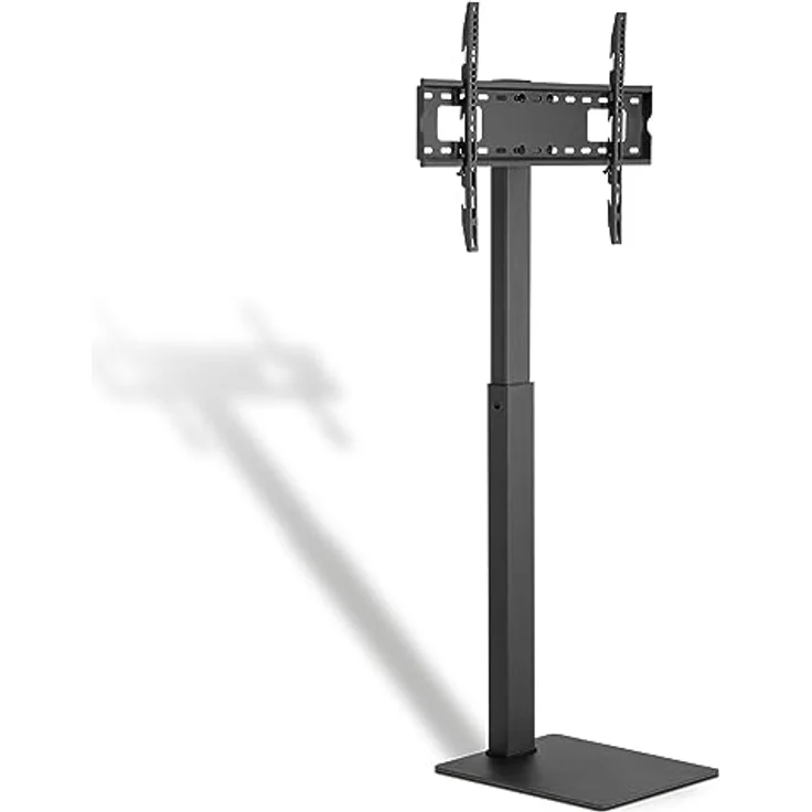 Xantron® Universal TV Ständer 37-75 Zoll/VESA 200x200-600x400 / Höhenverstellbarer, drehbarer TV Standfuß mit Kabelmanagement/Fernseher Standfuss bis 40kg, Schwarz – Bild 1