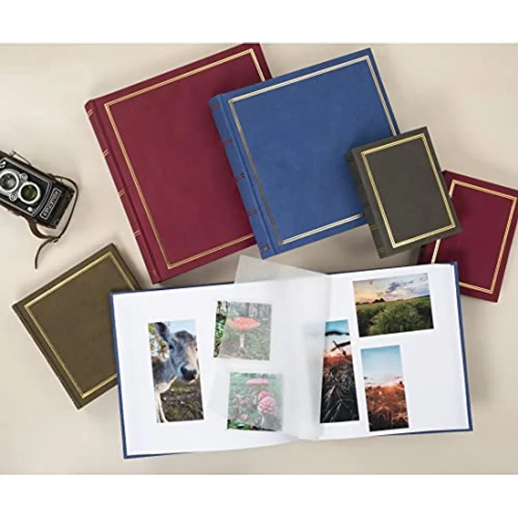 Hama Jumbo-Album London, 30x30 cm, 80 weiße Seiten, Grau - Preisvergleich – Bild 4