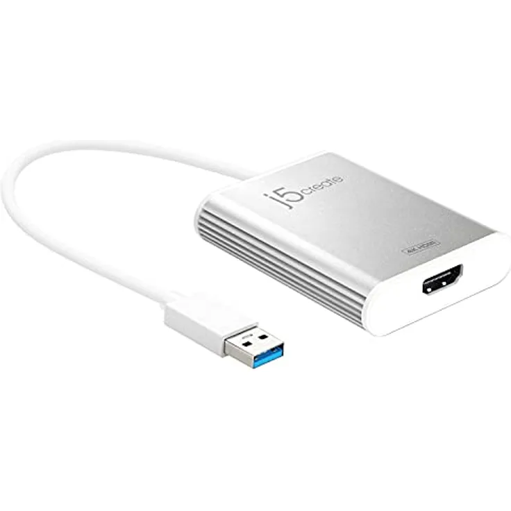 j5create USB 3.0 auf 4K HDMI Display-Adapter – Windows & macOS kompatibel