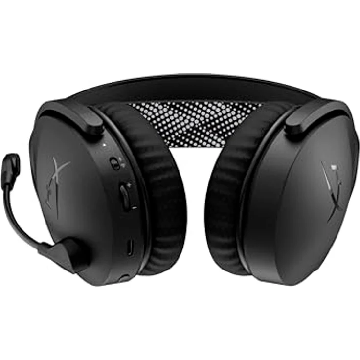 HyperX Cloud Jet Dual Wireless Gaming Headset, Schwarz, 2.4GHz & Bluetooth, 40mm Treiber, 25 Stunden Akkulaufzeit – Bild 4