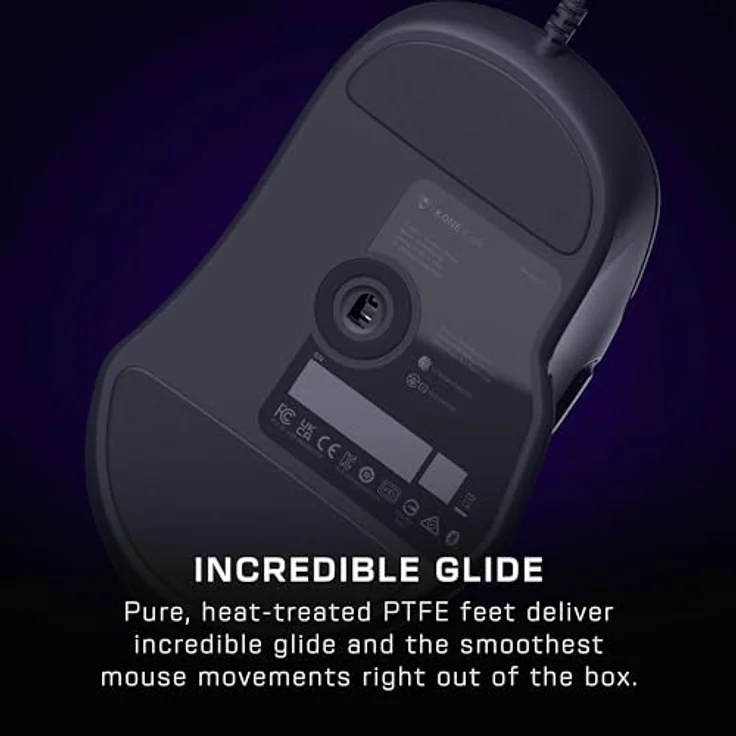 Turtle Beach Kone II – Ergonomische RGB-Gaming-Maus, 26K DPI Optischer Sensor, optische Schalter mit 100 Mio. klick-Lebensdauer, 23 programmierbare Funktionen, 4D-Scroll-Rad, Schwarz – Bild 4