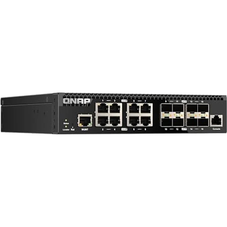 QNAP Switch QSW-M3216R-8S8T | 10 Gigabit, Managed – Bild 2