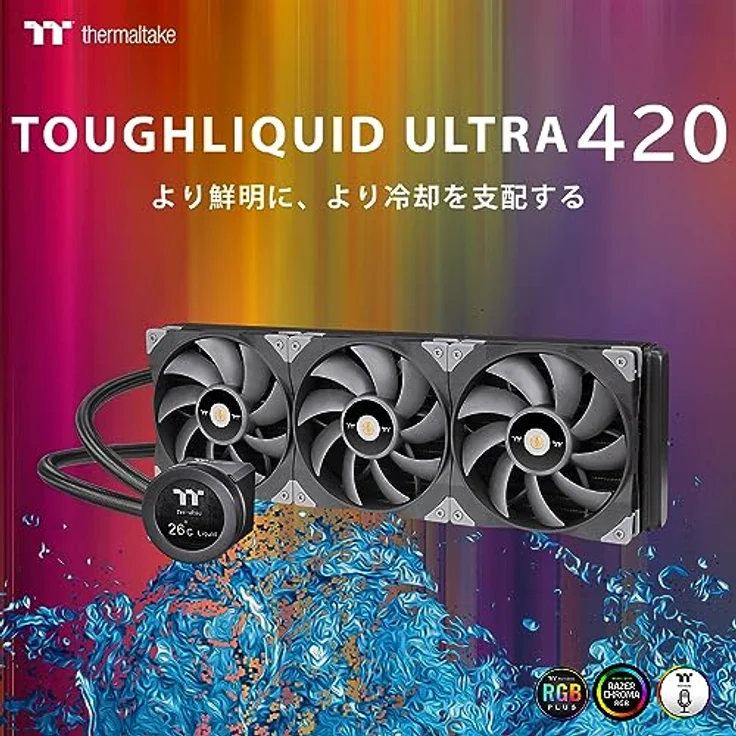Thermaltake TOUGHLIQUID Ultra 420 CPU Liquid Cooler All-In-One – Bild 2