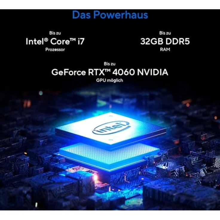 ASUS ExpertCenter P500MV-13620H165X, Mini Tower Desktop-PC mit Intel® Core™ i7-13620H, 16 GB RAM, 1 TB HDD, DVD±RW, militärische Robustheit nach MIL-STD-810H – Bild 8