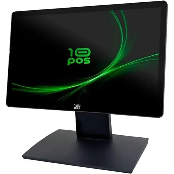 10POS TS-16HV, 15.6" LCD Touchscreen, 1920 x 1080 Pixel, 500 cd/m², Schwarz