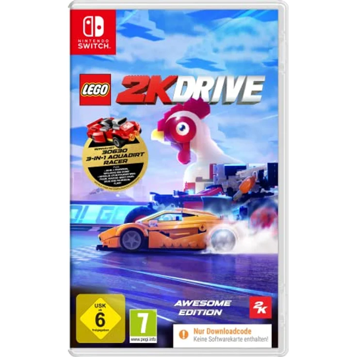 Lego 2K Drive AWESOME (Code in the Box) (USK & PEGI) [Nintendo Switch] – Bild 1