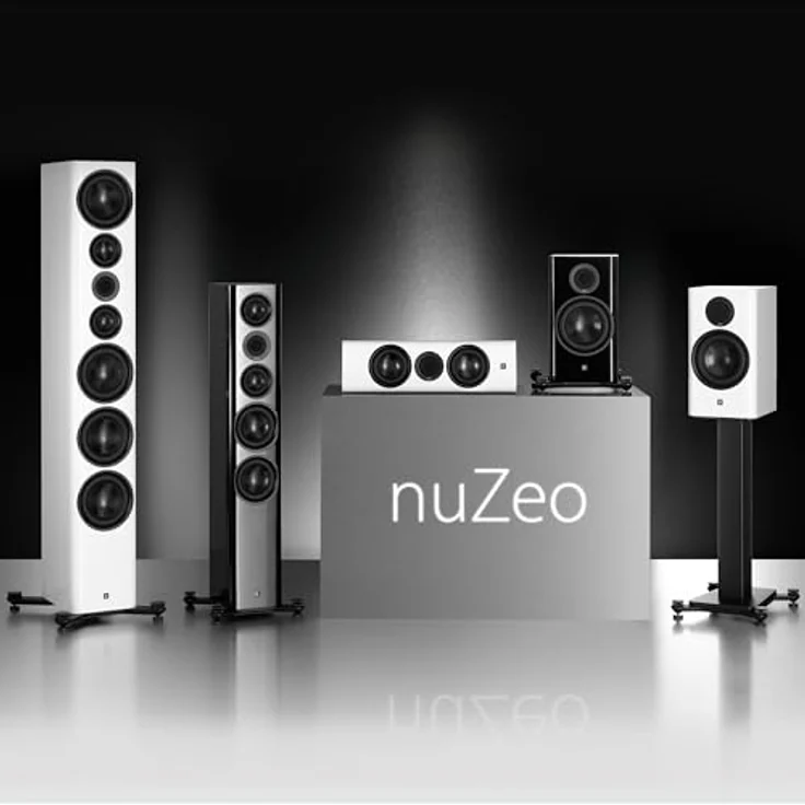 Nubert nuZeo 6c, Schwarzer aktiver 2-Wege Center-Lautsprecher mit Hochglanzlack, Ansteuerung per Funk, integrierter Verstärker und App-Steuerung – Bild 5