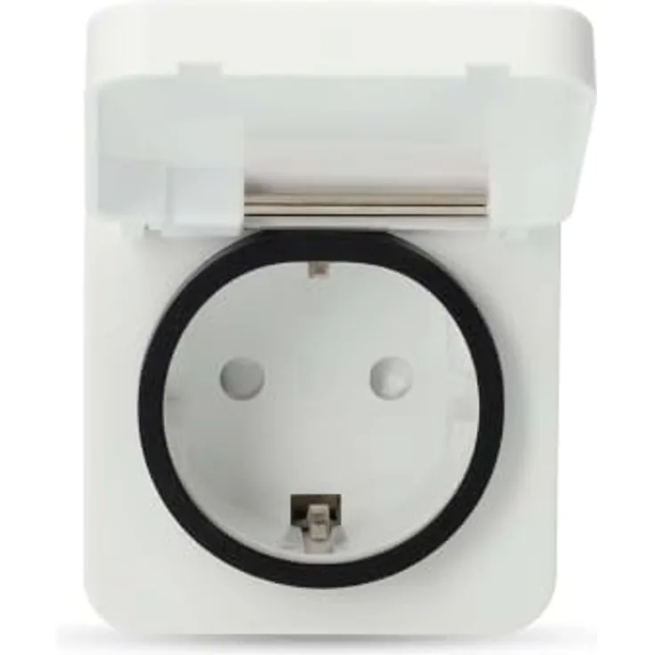 Nedis SmartLife Smart Stecker, Wi-Fi IP44 3680 W, spritzwassergeschützt, Temperaturbereich -25 bis 55 °C, kompatibel mit Android™ und iOS