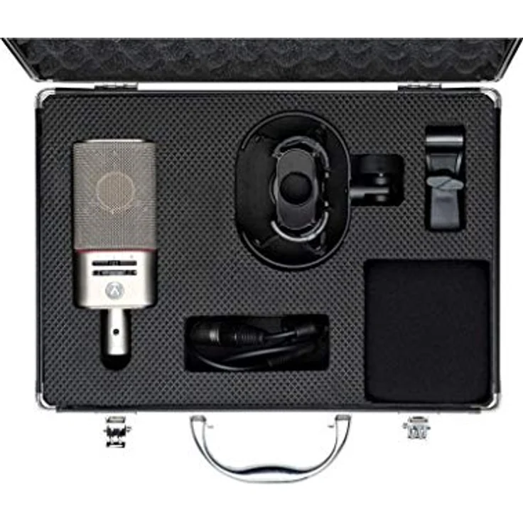 AustrianAudio OC818 STUDIO SET Black, Handgefertigtes Großmembran-Mikrofon mit CKR12 Keramik-Kapsel, wählbaren Richtcharakteristiken und Dual-Output – Bild 4
