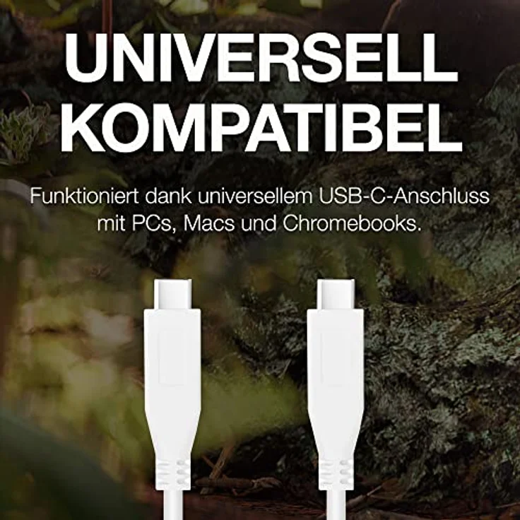 Seagate Ultra Touch HDD, 2 TB, External HDD, Cloud White, Post-Consumer Recycled material, USB-C compatibility with PC, Mac & Chromebook, Dropbox and Mylio included (STMA2000400) – Bild 4