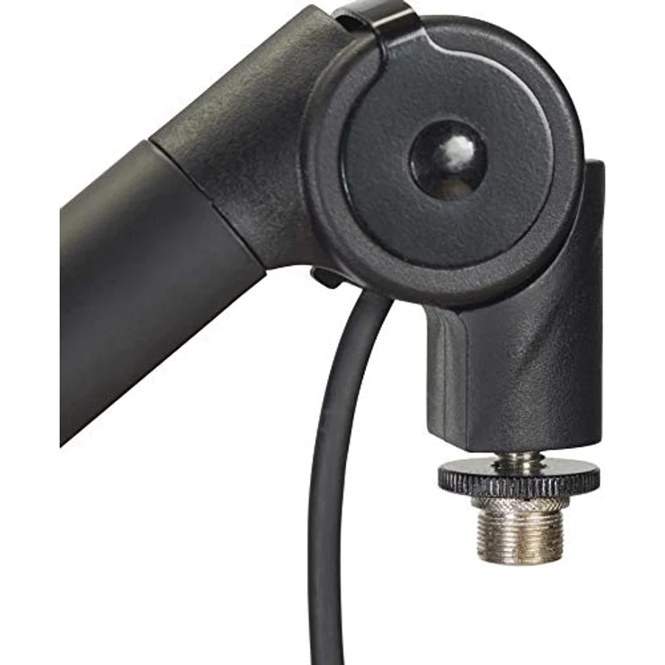 Gator Frameworks Deluxe Rundfunkmikrofonständer zur Tischmontage für Podcasts und Aufnahmen; integriertes XLR-Kabel GFWMICBCBM3000 – Bild 4