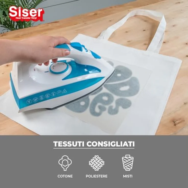 Siser Transferfolie für Cad-Cut ®, 30 cm, glitzernde Heißtransfer-Folie in Türkisblau für Textilien – Bild 4