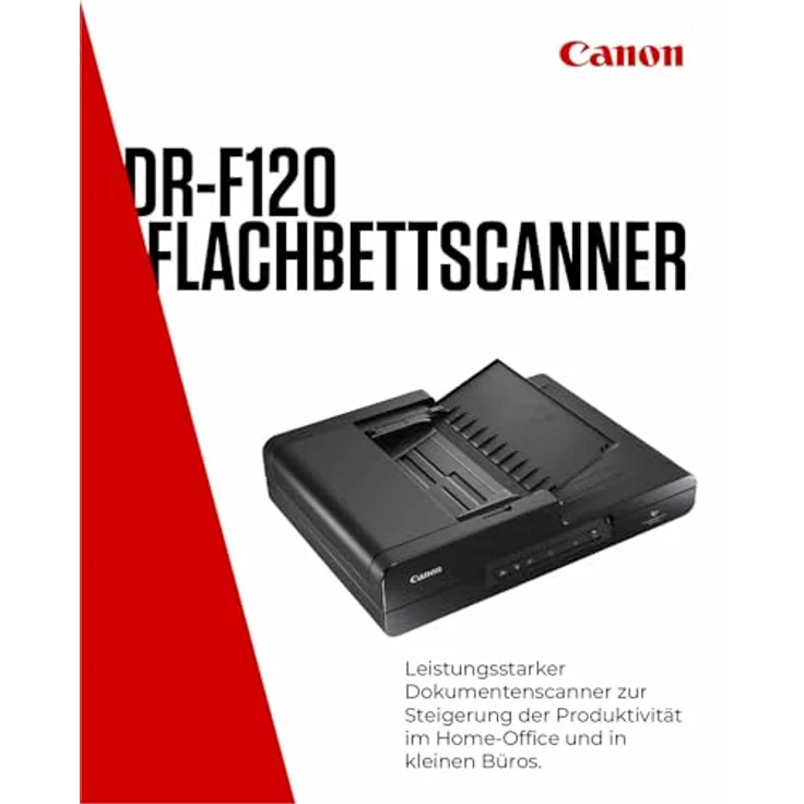 Canon DR-F120 Dokumenten-Scanner mit mit Duplex ADF (600dpi, CMOS CIS, USB 2.0) – Bild 3