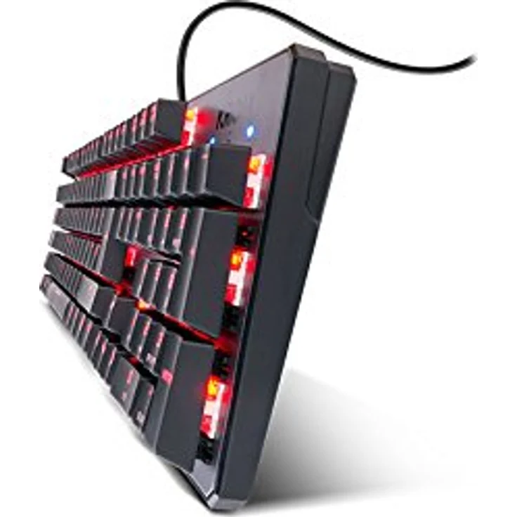 KROM Kernel USB Schwarz - Tastaturen (Standard, Verkabelt, USB, Mechanischer Switch, RGB-LED, Schwarz) – Bild 6