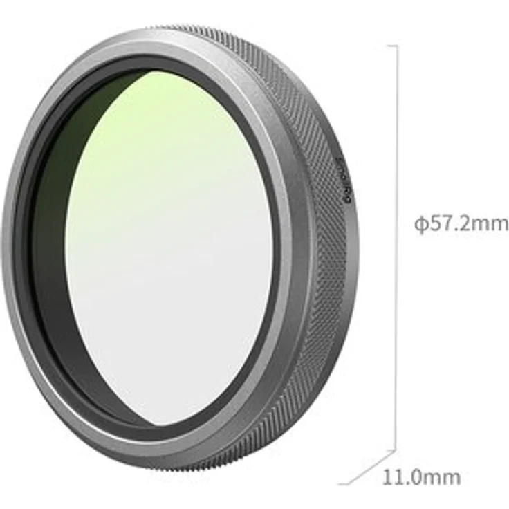 SmallRig 5853 UV-Filter für FUJIFILM X100VI / X100V, silbern, Objektivschutz mit optischer Leistungsbewahrung