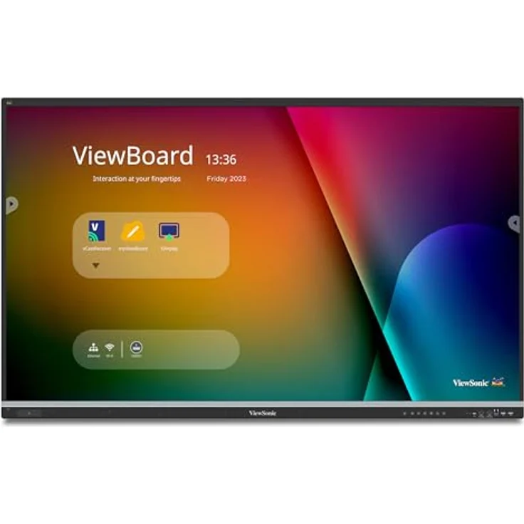 ViewSonic ViewBoard IFP6551, 65" interaktives 4K-Display mit 50-Punkt-Touch-Technologie, EDLA-zertifiziert – Bild 1