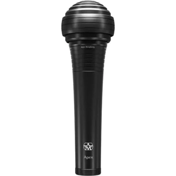 Aston Apex Void, aktives/dynamisches Dual-Voice-Handmikrofon mit 20 dB Ultra-Clean Gain, schwarz – Bild 2