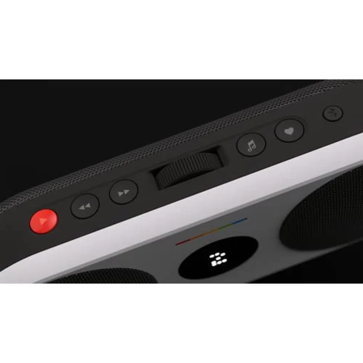 Polaroid P2 - Powerful Portable Wireless Bluetooth Speaker Rechargeable with Dual Stereo Pairing - Black & White – Bild 5