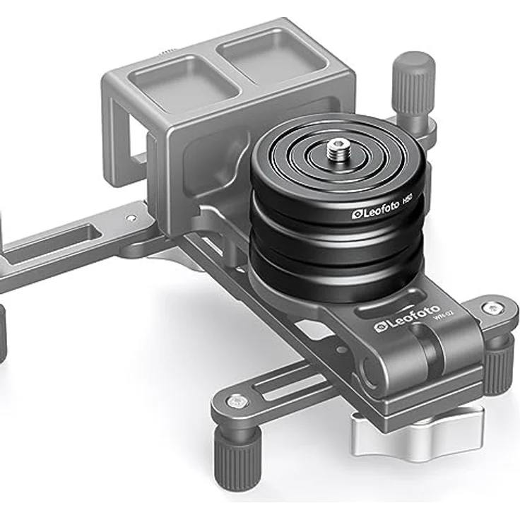 Leofoto H50 Höhenadapter für Kamerastative, 51mm Erhöhung, 6061-T6 Aluminium – Bild 3