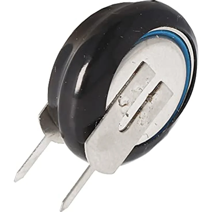 Varta V80H NiMH Knopfzelle, aufladbarer Akku mit 1,2V und 80mAh, Printanschluss +- – Bild 5