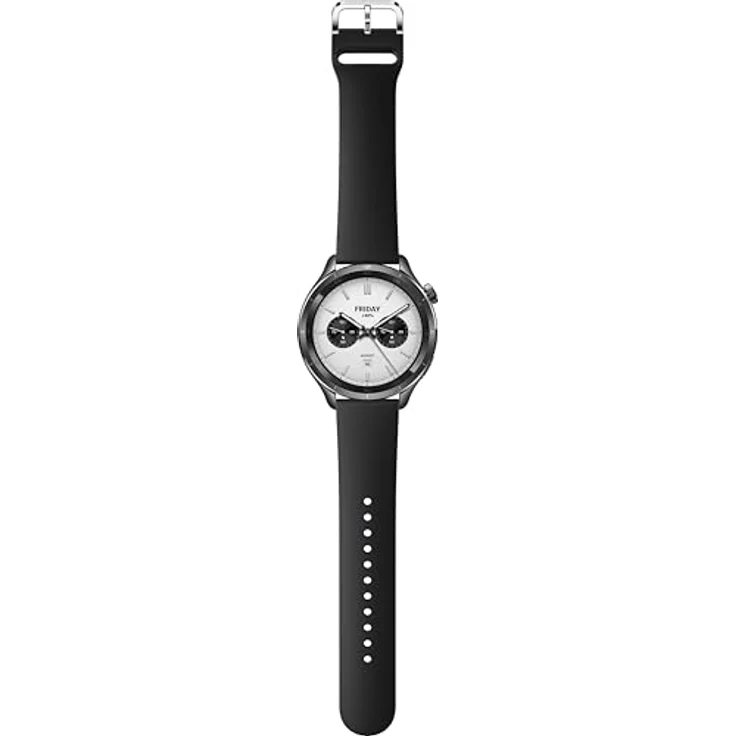 Xiaomi Watch S4 Black – 1.43" AMOLED, 2200 Nits, 15 Tage Akku, 5ATM Wasserfest, Herzfrequenz & SPO₂-Sensor, Bluetooth 5.3, Aluminiumgehäuse – Bild 3