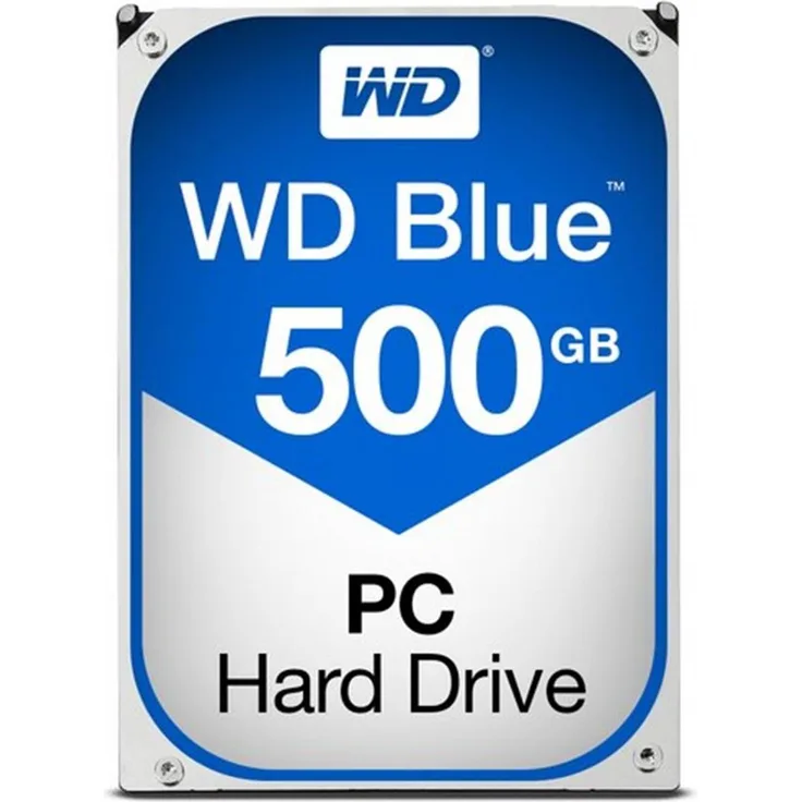 WD Blue 0.50 TB, 3.5" CMR Festplatte für PC und Notebook, hohe Speicherkapazität und einfache Datensicherung