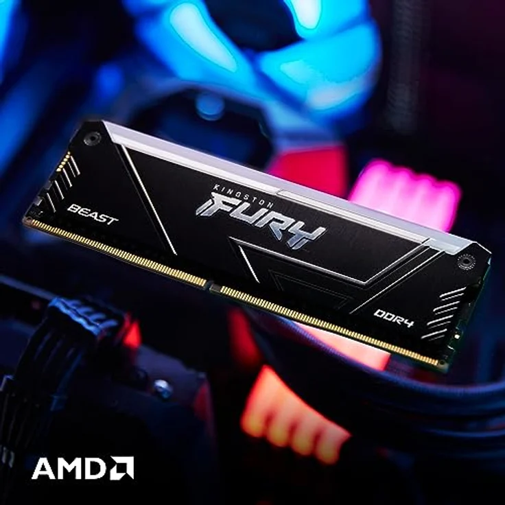 Kingston FURY Beast RGB 16GB 3200MT/s DDR4 CL16 DIMM (Kit mit 2) PC Arbeitsspeicher KF432C16BB2AK2/16 – Bild 5