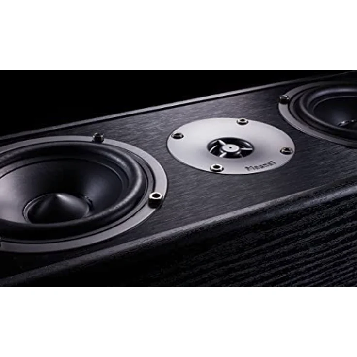 Magnat Monitor S14 C Black, 2,5-Wege Centerlautsprecher mit 4-fach Bass-Mitteltonbestückung, Schwarz – Bild 4