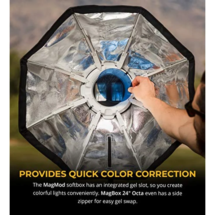 MagMod Magbox 24 Octa, Softbox für Fotostudios mit integriertem Gelschlitz – Bild 4