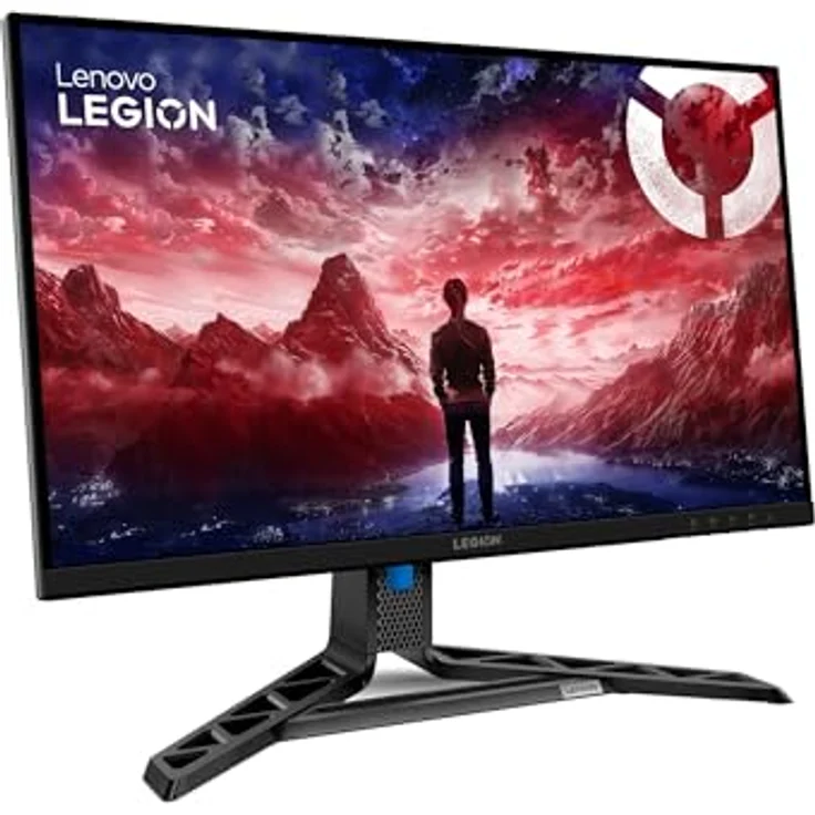 Lenovo Legion R27qe Gen 2, 27" QHD Gaming Monitor mit 200 Hz, 0.5ms Reaktionszeit, IPS-Panel, HDMI, DisplayPort, TÜV Eye Comfort, Raven schwarz – Bild 2