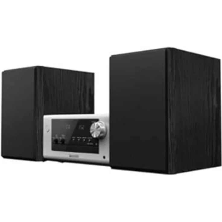 Panasonic CD STEREO SYSTEM SC-PM700EG-S PANASONIC (Bluetooth), Stereoanlage, Silber – Bild 2